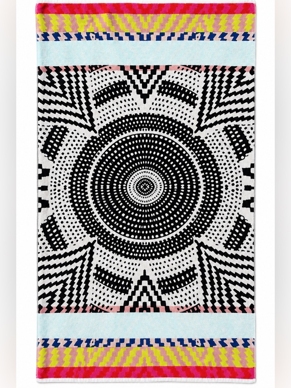 Mara Hoffman x Pendleton Oversized Beach Towel 37x68 Geometric 100% Cotton